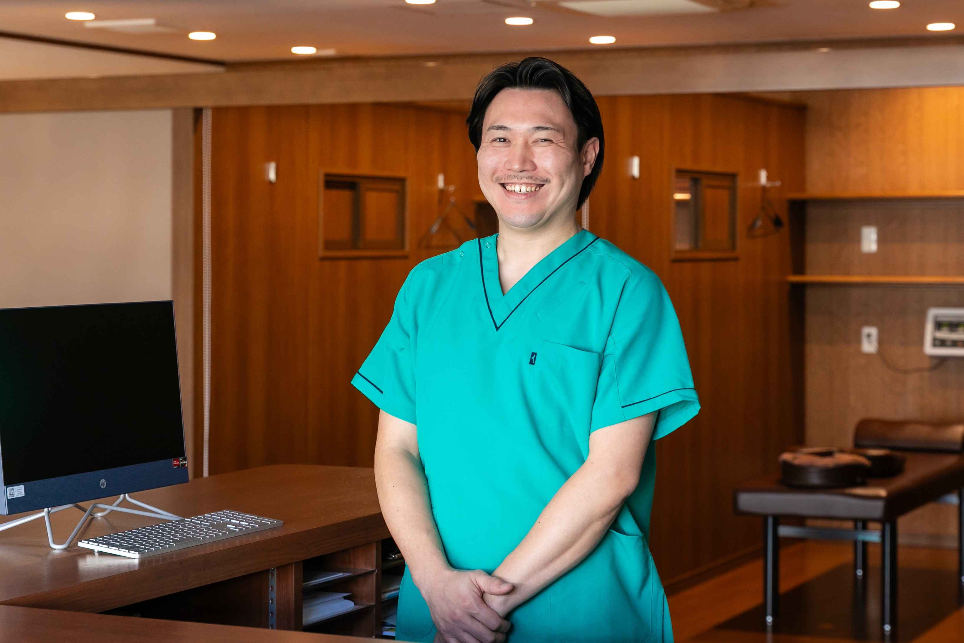 まゆみ整骨院　受付